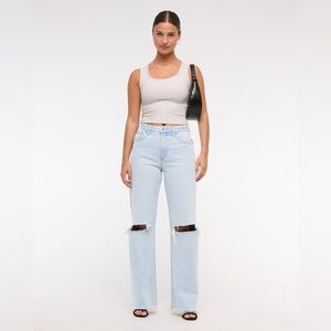 Abercrombie & Fitch “The 90’s Relaxed Jean High Rise”